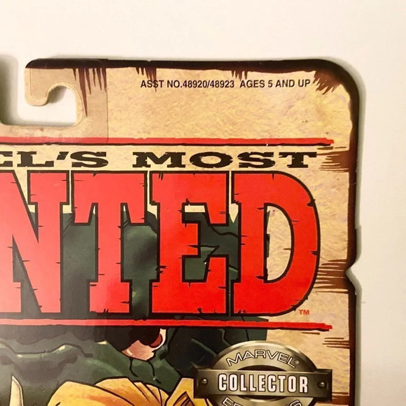 Vintage 1998 Marvels Most Wanted Spat and Grovel Xmen  Action Figure Toy Biz - Picture 7 of 16